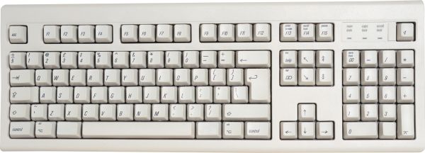 白色键盘PNG透明背景免抠图元素 素材中国编号:5858