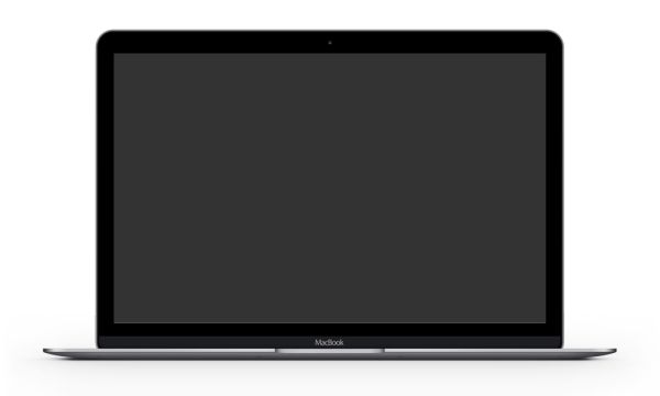 Macbook PNG免抠图透明素材 16设计网编号:48873