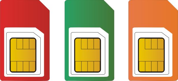 SIM卡 PNG透明背景免抠图元素 16图库网编号:101516