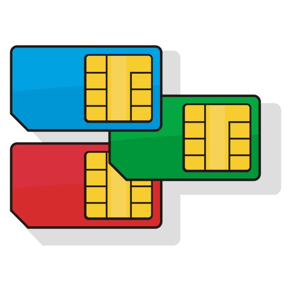 SIM卡PNG透明背景免抠图元素 16图库网编号:9301
