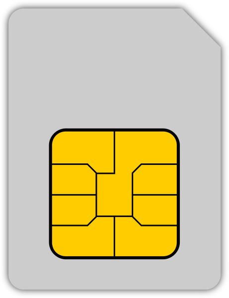 SIM卡PNG透明背景免抠图元素 16图库网编号:9307