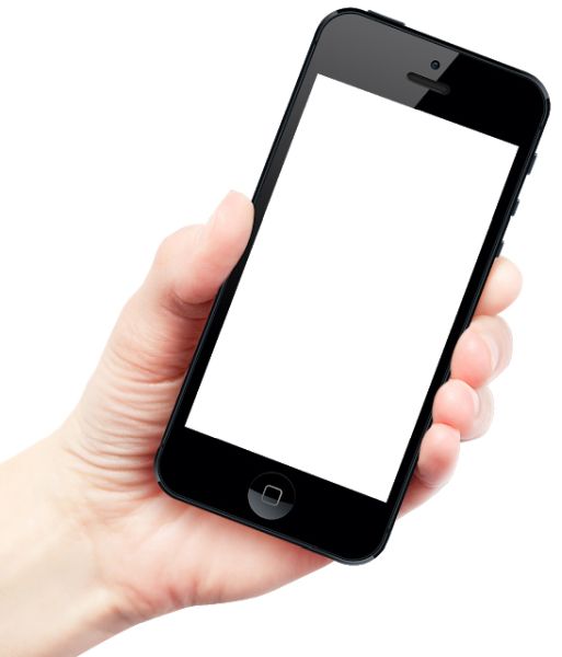 手机在手PNG透明背景免抠图元素 16图库网编号:101490