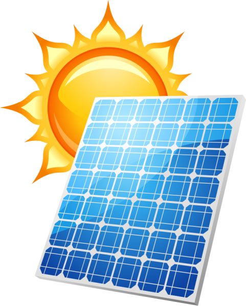 太阳能电池板 PNG免抠图透明素材 1