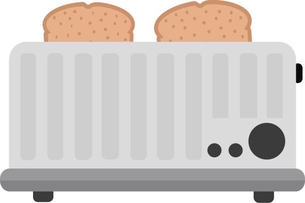 烤面包机 PNG免抠图透明素材 16设计网编号:46609