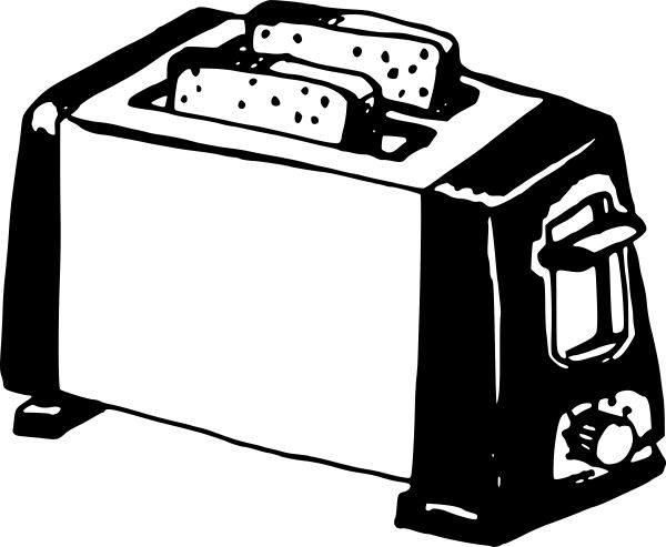 烤面包机 PNG透明元素免抠图素材 16素材网编号:46635