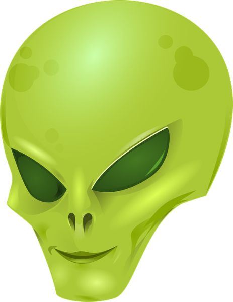 外星人PNG透明背景免抠图元素 16图库网编号:56419