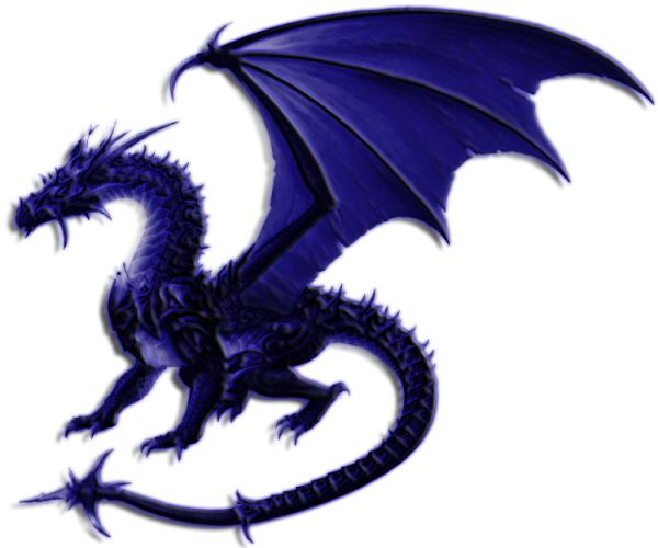 Purple Dragon PNG images, free drago picture 图片编号:985