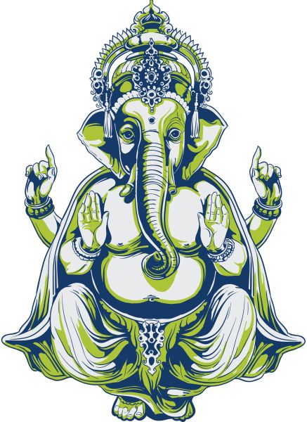 Ganesha PNG免抠图透明素材 16设计网编号:64033