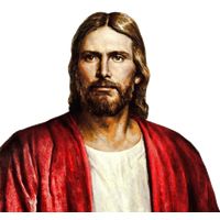 耶稣基督 PNG透明背景免抠图元素 素材中国编号:22895