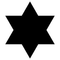 Magen David PNG, 犹太星 PNG免抠图透明素材 16设计网编号:64975