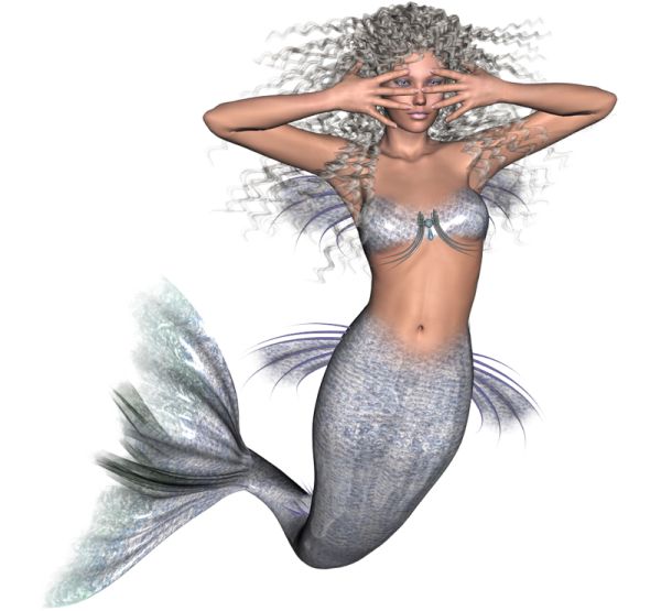 美人鱼 PNG免抠图透明素材 16设计网编号:58170