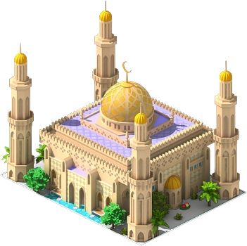 清真寺 PNG透明元素免抠图素材 16