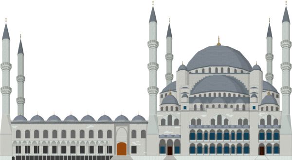 清真寺 PNG免抠图透明素材 16设计网编号:64837