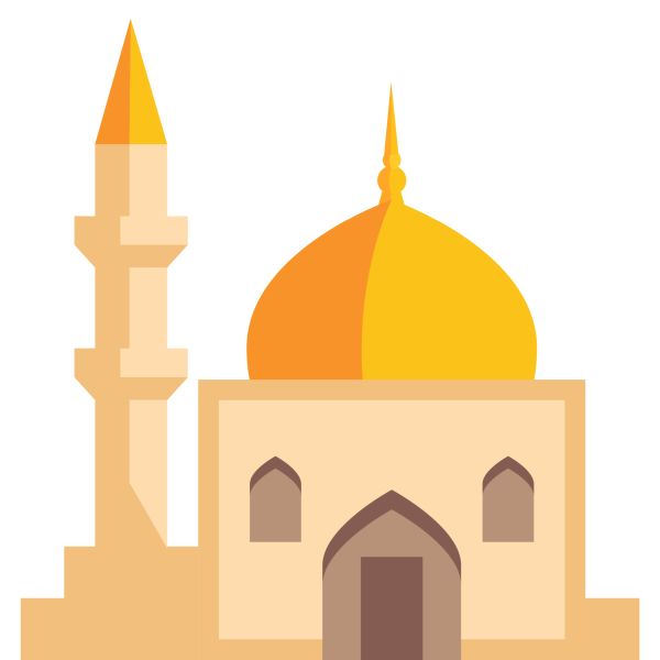 清真寺 PNG透明背景免抠图元素 16图库网编号:64843