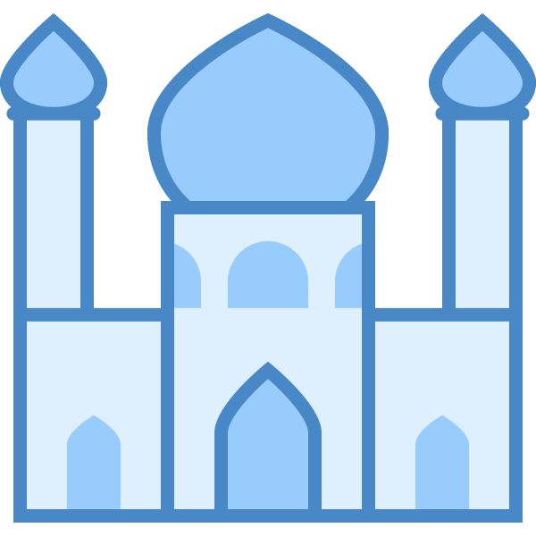 清真寺 PNG透明背景免抠图元素 16图库网编号:64853