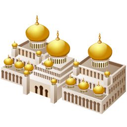 清真寺 PNG透明背景免抠图元素 16图库网编号:64886