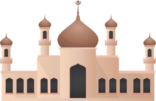 清真寺 PNG透明背景免抠图元素 16图库网编号:64901