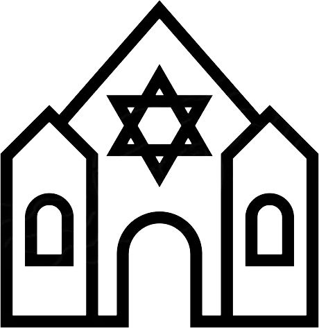 犹太教堂 PNG免抠图透明素材 普贤居素材编号:65081