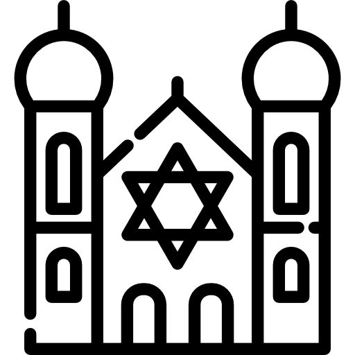 犹太教堂 PNG透明元素免抠图素材 16素材网编号:65083
