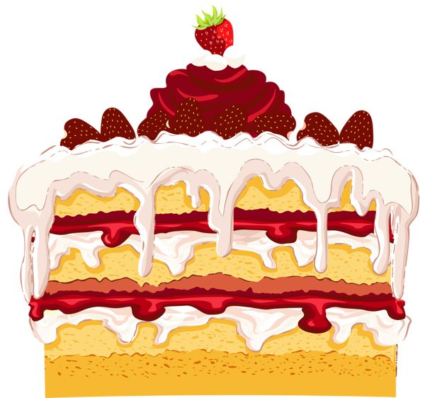 蛋糕PNG透明背景免抠图元素 16图库网编号:96922