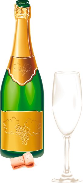 香槟PNG免抠图透明素材 16设计网编号:17428