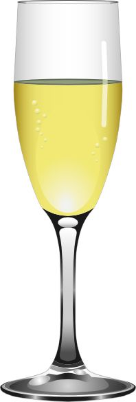 香槟杯 PNG透明背景免抠图元素 素材中国编号:17454