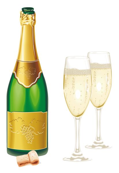 香槟PNG免抠图透明素材 16设计网编号:17479