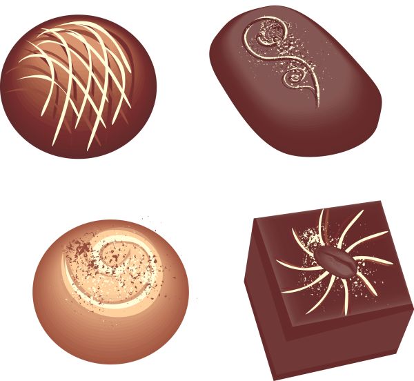 巧克力PNG透明背景免抠图元素 素材中国编号:4264