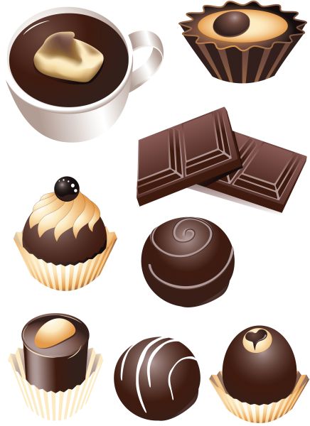 巧克力PNG免抠图透明素材 16设计网编号:97174