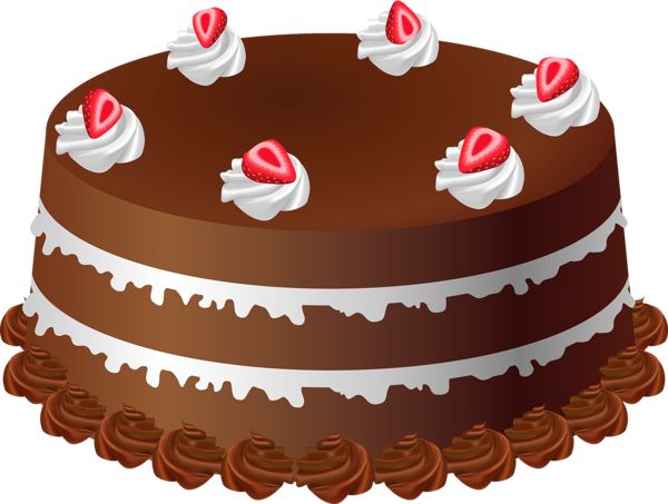 巧克力蛋糕PNG透明背景免抠图元素 素材中国编号:36719