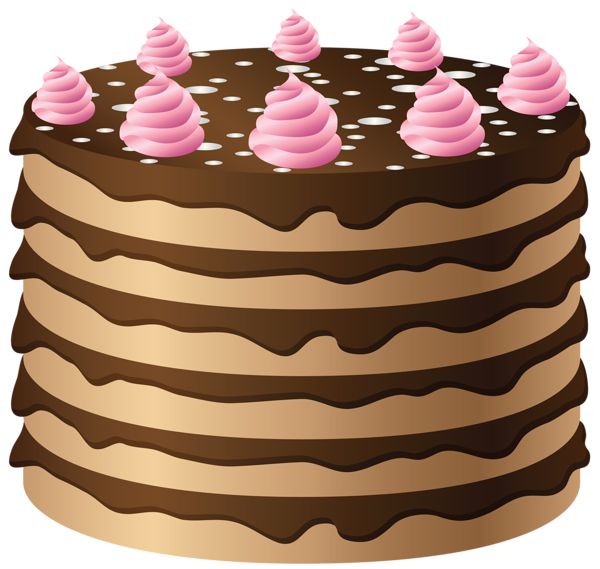 巧克力蛋糕PNG透明背景免抠图元素 16图库网编号:36724