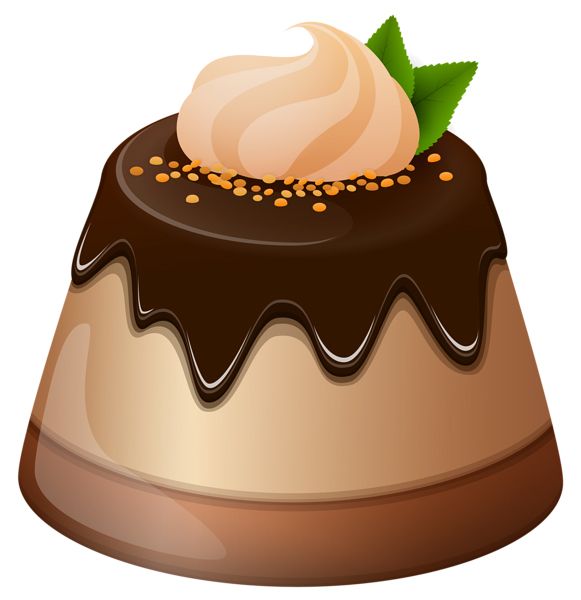 巧克力蛋糕PNG免抠图透明素材 普贤居素材编号:36730