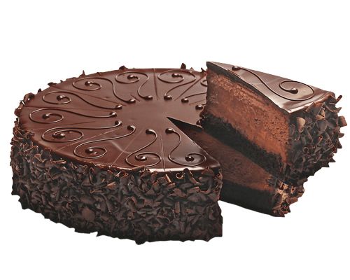 巧克力蛋糕PNG透明背景免抠图元素 素材中国编号:36753