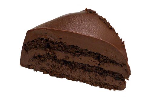 巧克力蛋糕PNG透明背景免抠图元素 