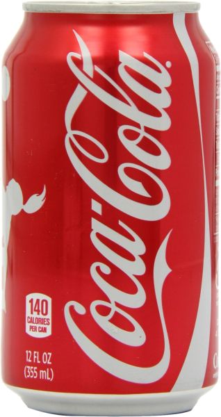 可口可乐罐PNG透明元素免抠图素材 16素材网编号:8908