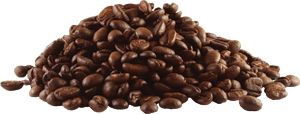 咖啡豆PNG透明背景免抠图元素 素材中国编号:9279
