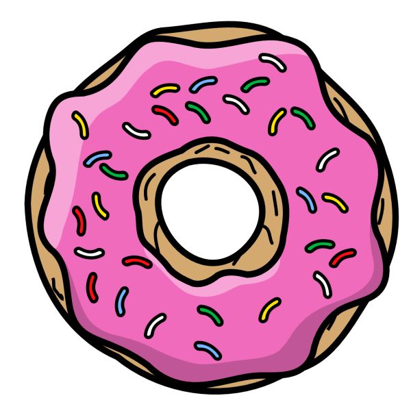 甜甜圈 PNG透明背景免抠图元素 16图库网编号:32399
