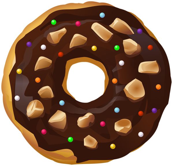 甜甜圈 PNG透明元素免抠图素材 16素材网编号:32424