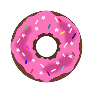 甜甜圈 PNG透明背景免抠图元素 16图库网编号:32443