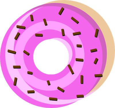 甜甜圈 PNG透明元素免抠图素材 16素材网编号:32467