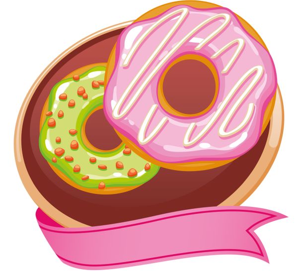 甜甜圈 PNG免抠图透明素材 16设计网编号:97477