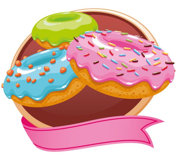 甜甜圈 PNG免抠图透明素材 普贤居素材编号:97478