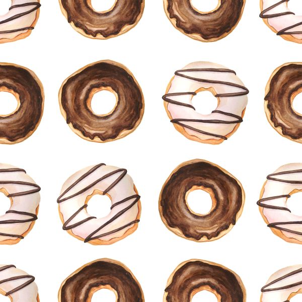 甜甜圈 PNG透明背景免抠图元素 16图库网编号:97491