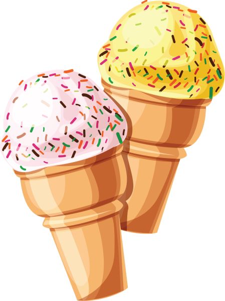 冰淇淋PNG透明背景免抠图元素 16图库网编号:5114