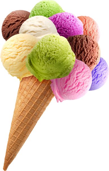 冰淇淋PNG透明背景免抠图元素 16图库网编号:98152
