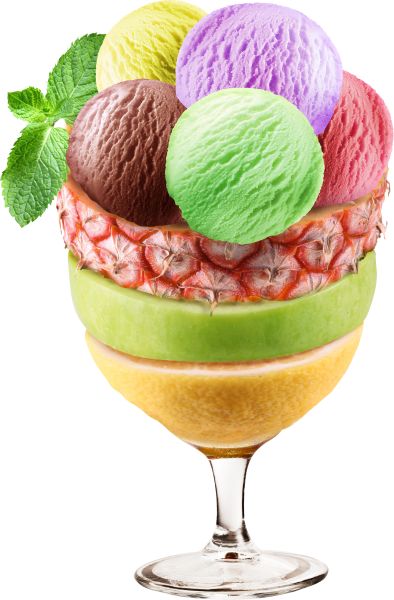 冰淇淋PNG透明元素免抠图素材 16素材网编号:98180
