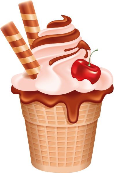 冰淇淋PNG透明元素免抠图素材 16素材网编号:98188