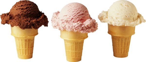 冰淇淋PNG透明背景免抠图元素 16图库网编号:98193