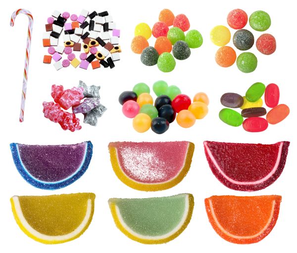 果冻糖果PNG透明元素免抠图素材 16素材网编号:80502