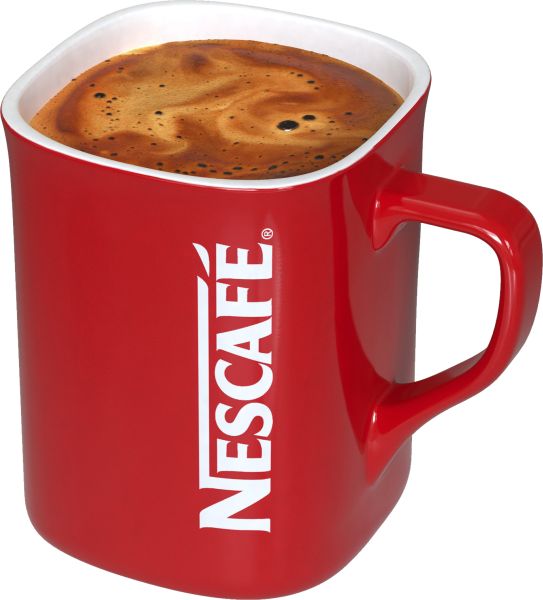 雀巢红杯咖啡 PNG透明背景免抠图元素 素材中国编号:16880